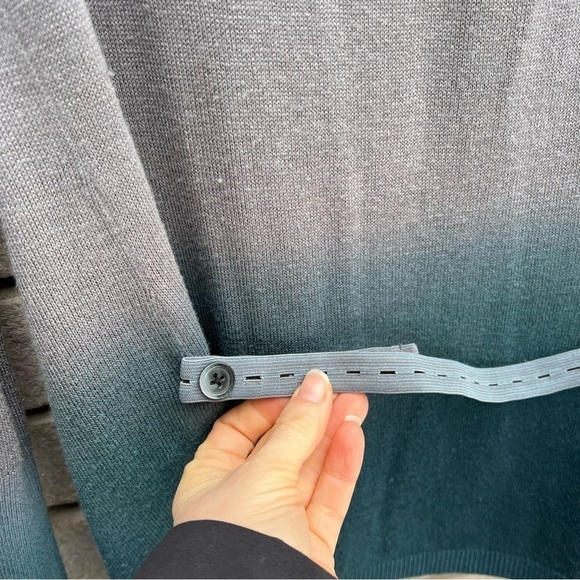 Lilibleu Open Front Ombre Cardigan Sz S - Picture 8 of 11